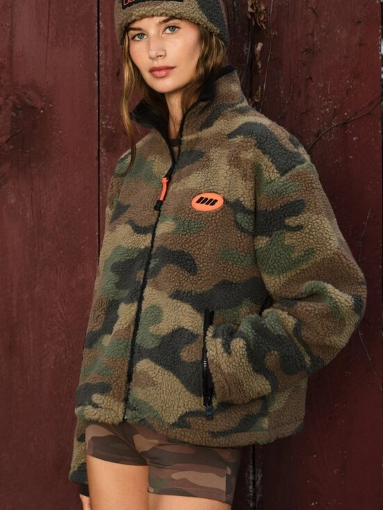 Dairy Boy Jackets & Blazers - Dairy Boy FIRE! NWT! The Funky Fleece in Decoy Camo in Earth. XS/S. R2S!